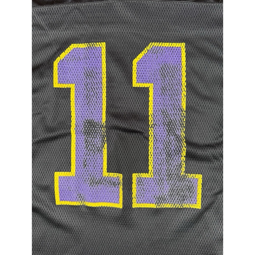 Minnesota Vikings #11 Daunte Culpepper 2004 Black Alternate Jersey Reebok NFL L - Picture 5 of 16